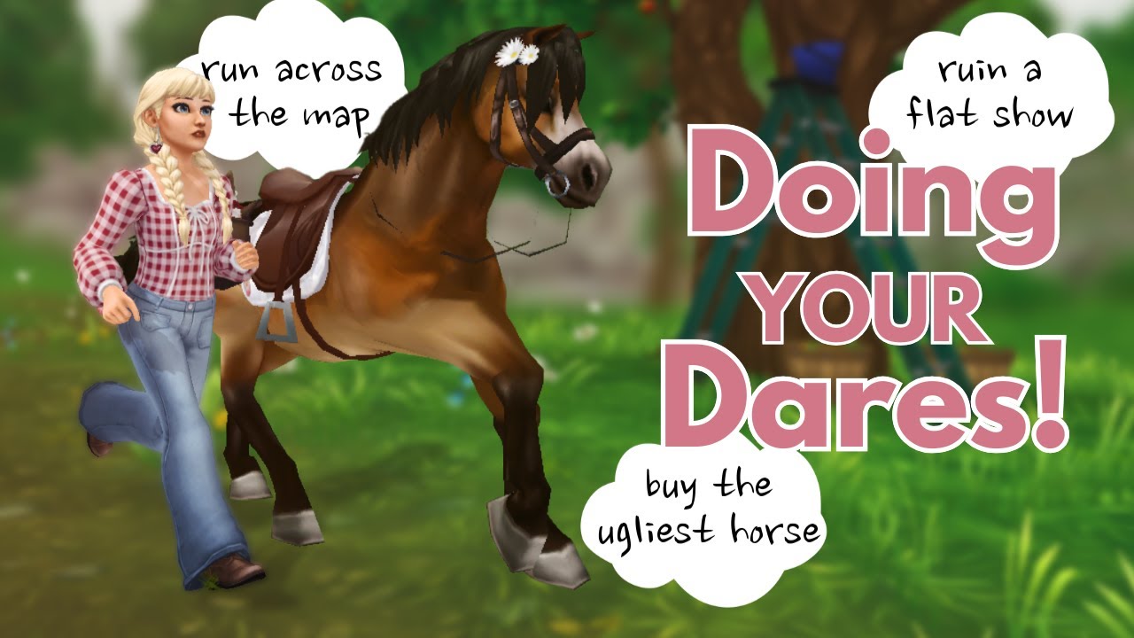 Doing YOUR Dares! (very embarrassing) || Star Stable Online