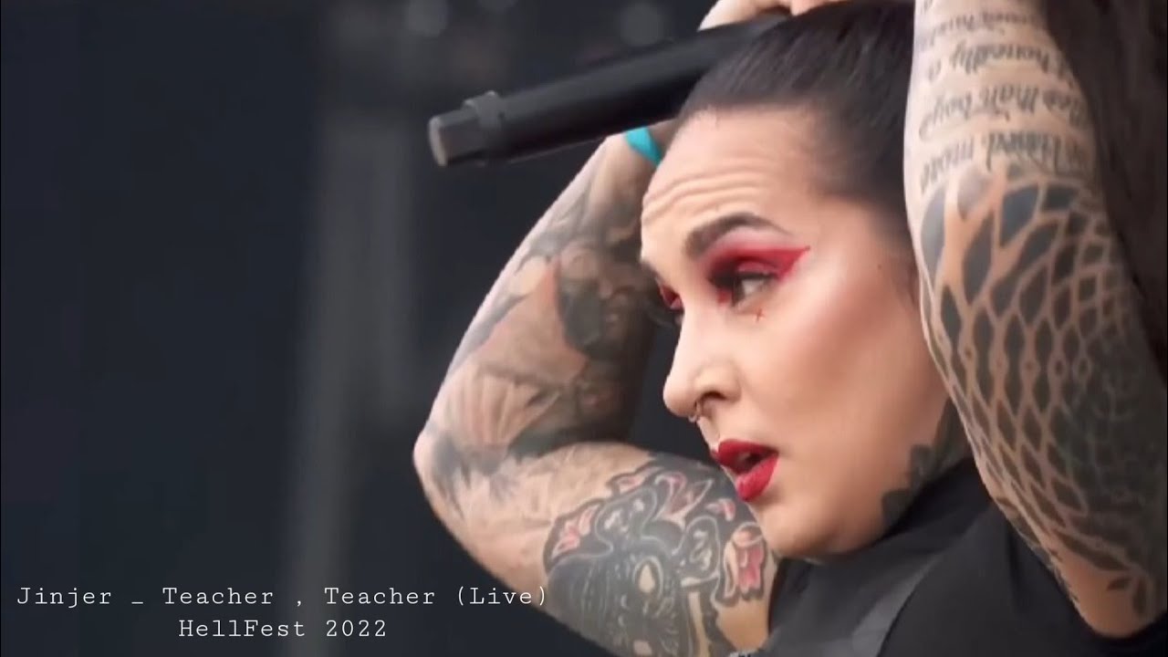 Jinjer _ Teacher , teacher (Live) - Hellfest 2022 | Tatiana Shmayluk Amazing Performance