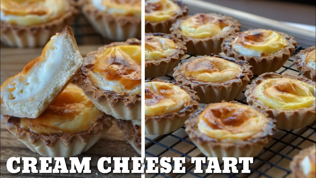 CREAM CHEESE TART RECIPE/ NAIIWAN ANG SARAP SA BIBIG!