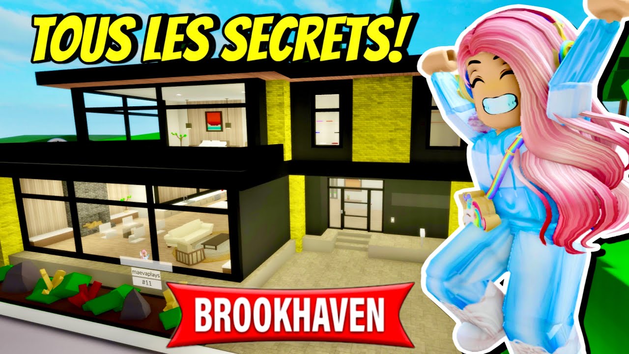 TOUS LES SECRETS DES NOUVELLES MAISONS DE BROOKHAVEN RP! ROBLOX