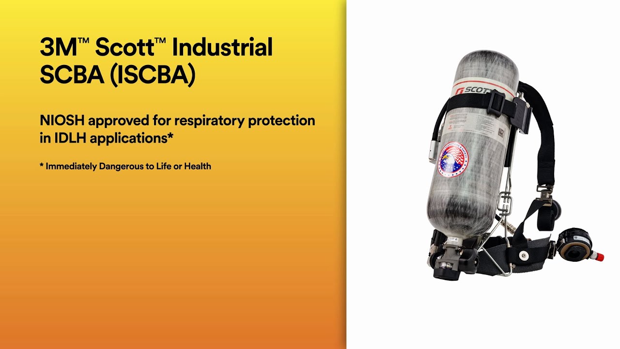 3M™ Scott™ Industrial SCBA (ISCBA) Overview