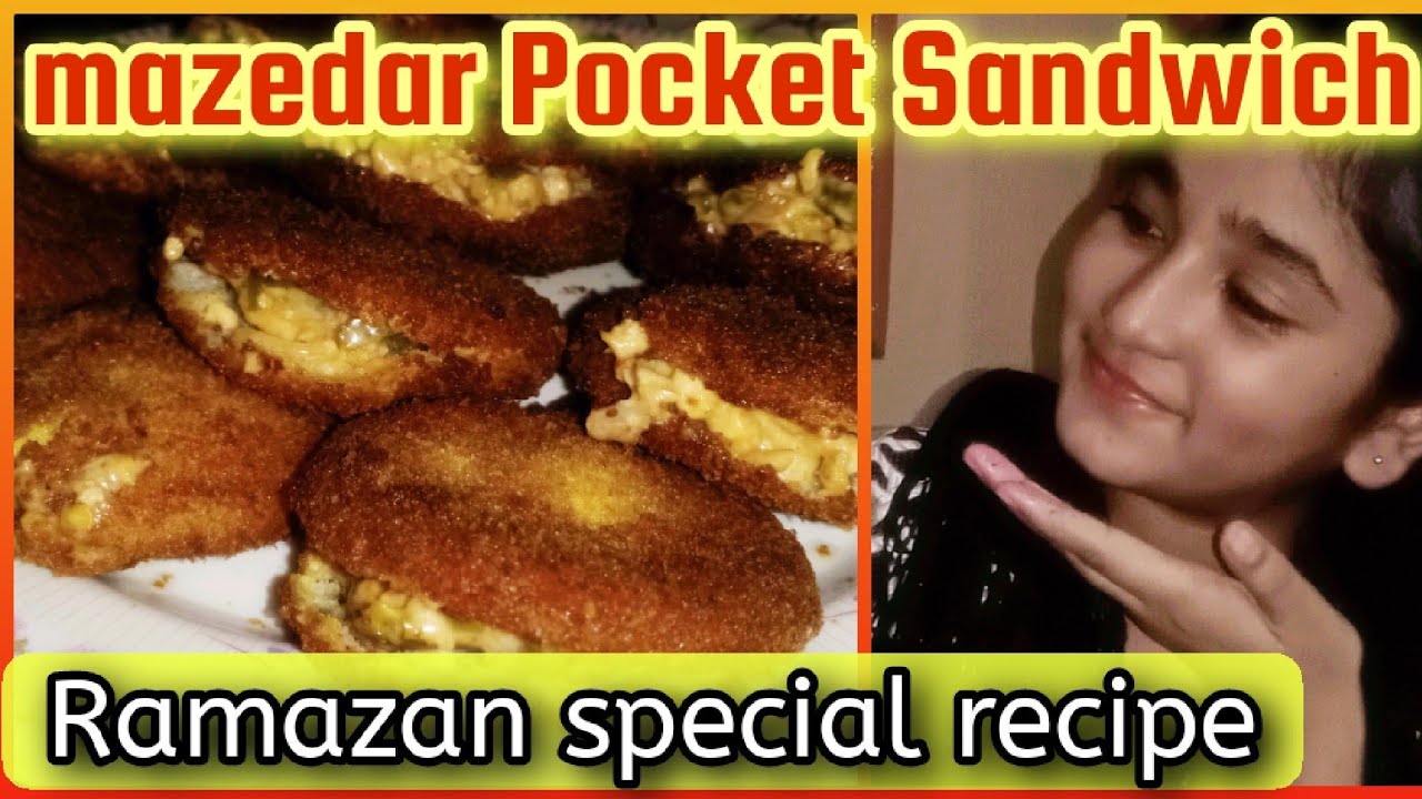 Mazedar Chicken pocket Sandwich | Ramzan Special Recipe | iftari me bnaen.