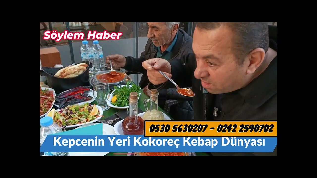 Kepçenin Yeri Kokoreç Kebap Dünyası Antalya’nın Lezzet Durağında Şifa ve Tat Bir Arada