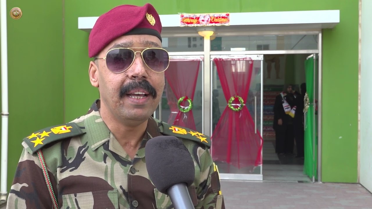 مدرستا النوارس والنسرين في مدينة بسماية تشاركان القوات الأمنية فرحة يوم النصر