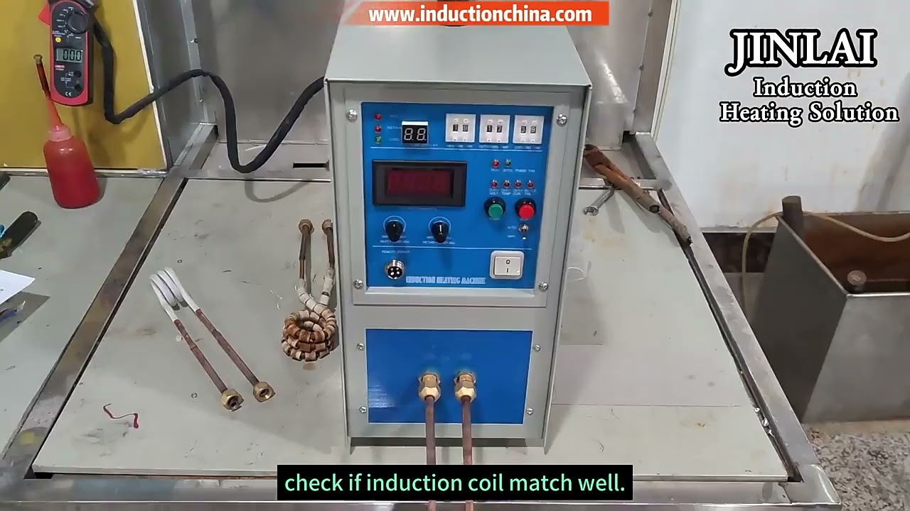 JL-15KW User Guide #inductionheater #welding #forging #melting #quenching