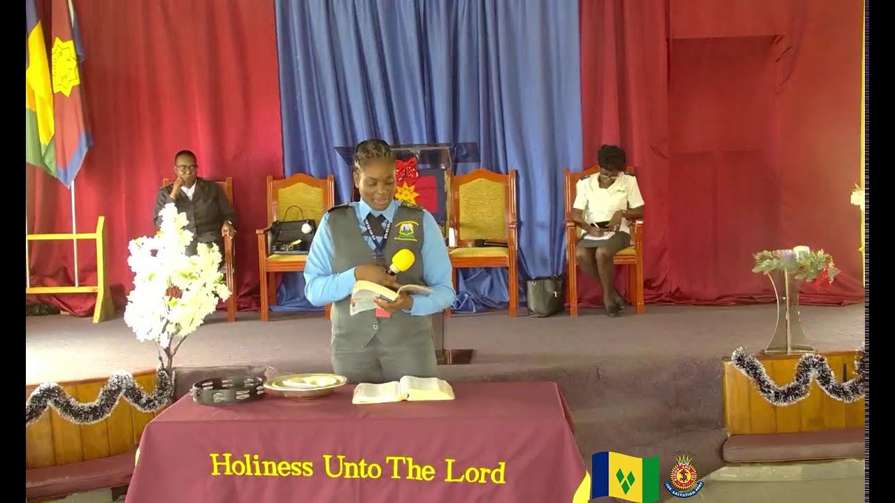 The Salvation Army St. Vincent and the Grenadines Holiness Service