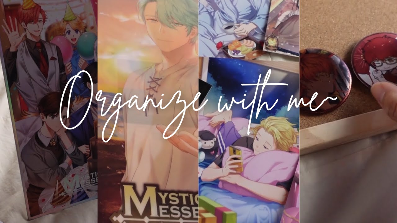 『EN SUBS』Organizando mi colección de Mystic Messenger~ 🥰