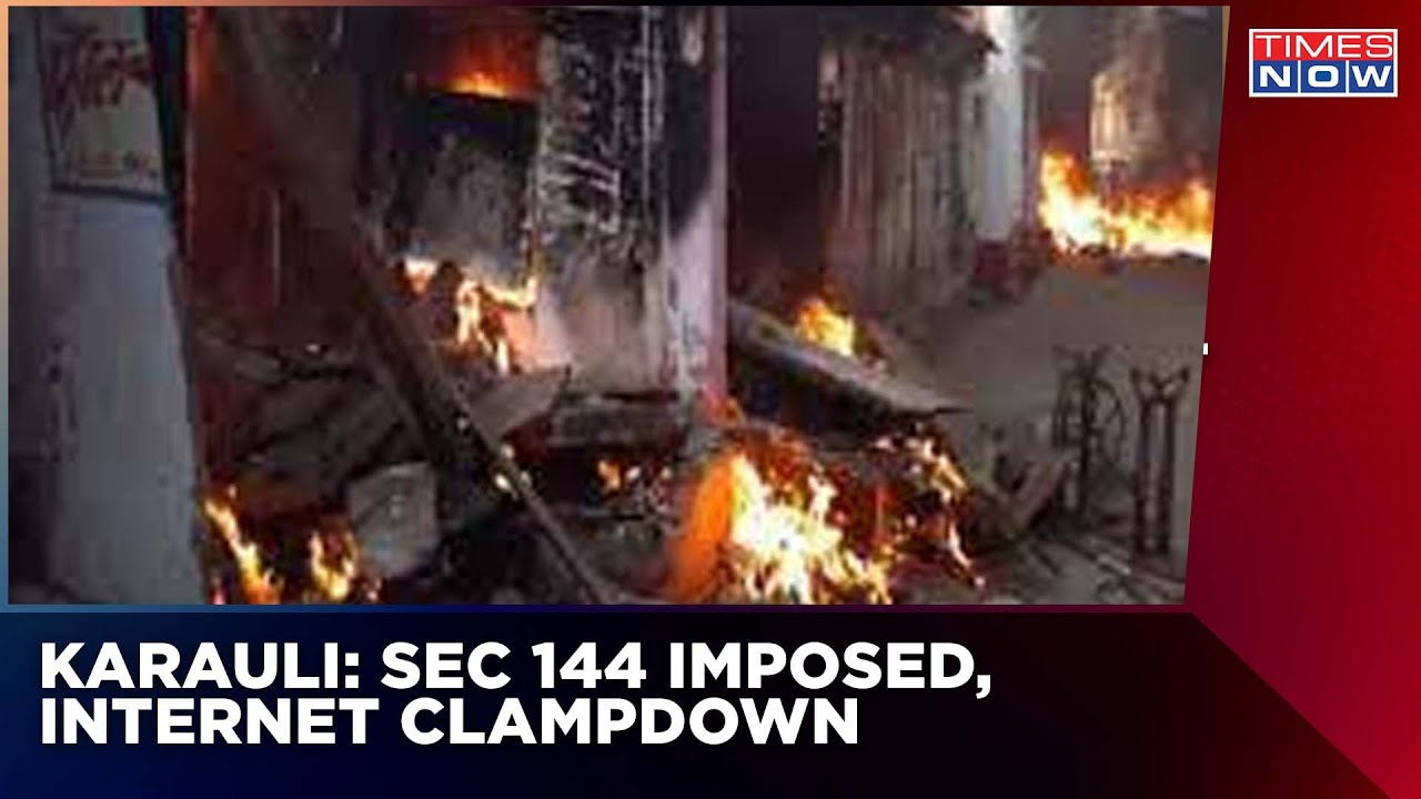 Communal Violence In Karauli, Rajasthan, Several Injured In Attack, 30 Held | Latest News