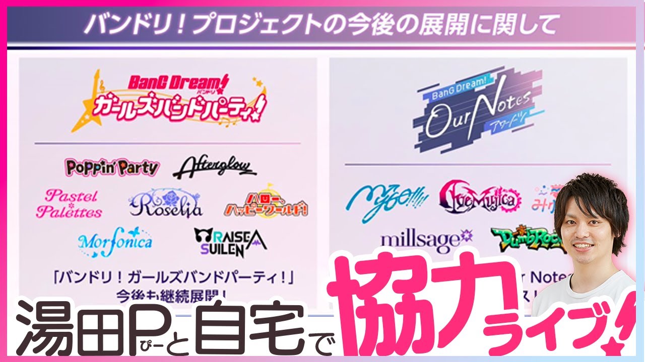 【新展開】今こそ湯田Pとガルパ【バンドリ/Bang_Dream/協力ライブ/アツドリ/Our Notes】