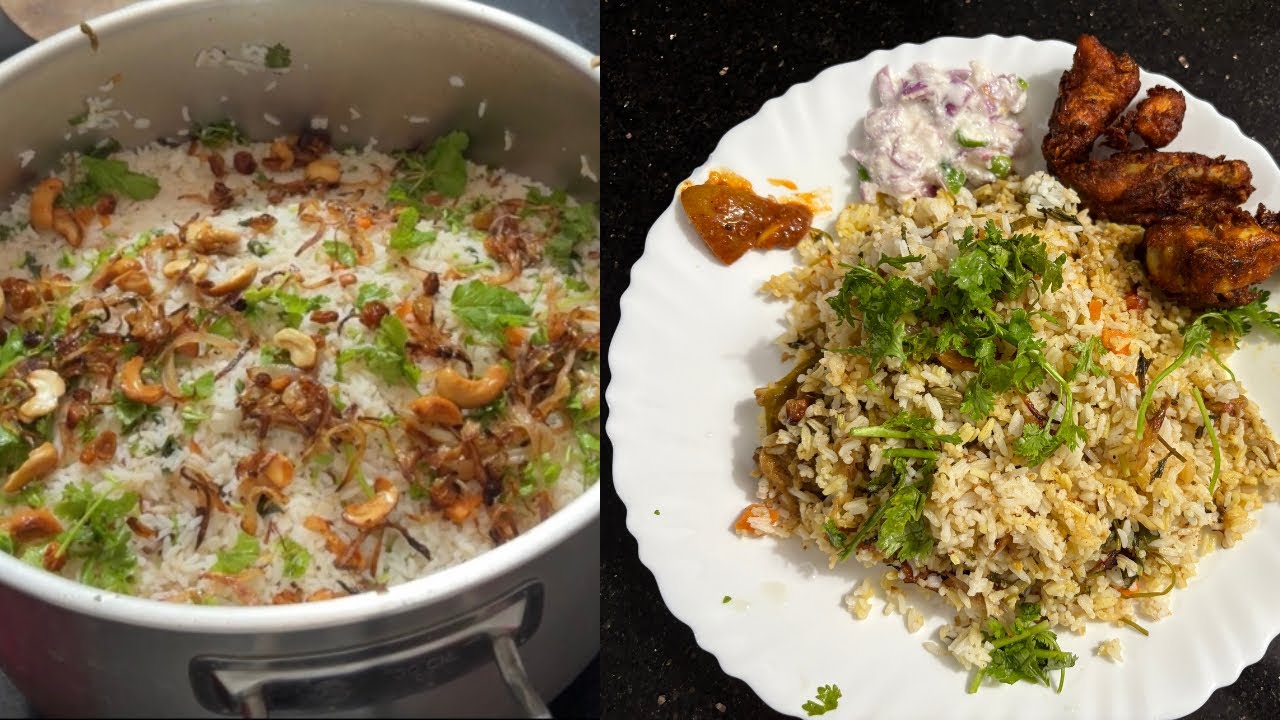 Variety Masala കൊടുത്തിട്ടുള്ള അടിപൊളി 1 Kg Chicken Biriyani 🤤😋