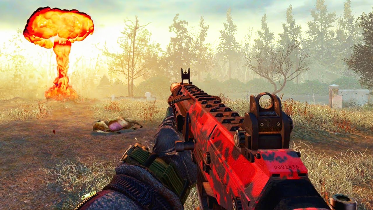 Dropping a NUKE in OG MW2 like it's 2009