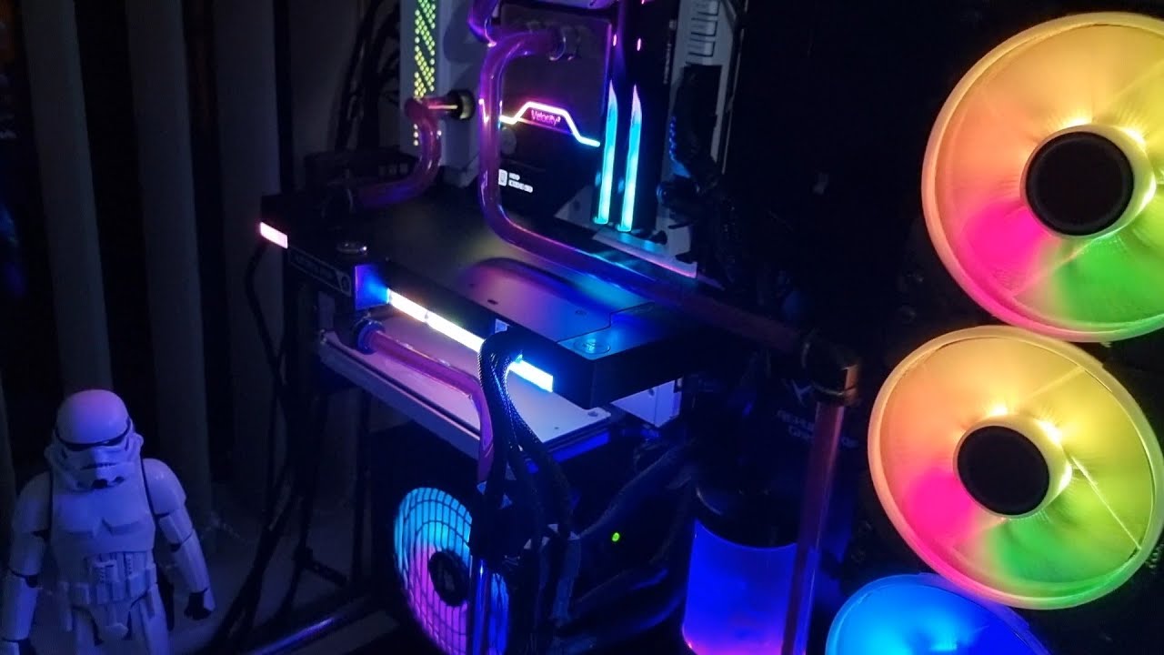 EK Quantum Vector 2 MSI Trio SUPRIM RTX 3090 Ti water block install