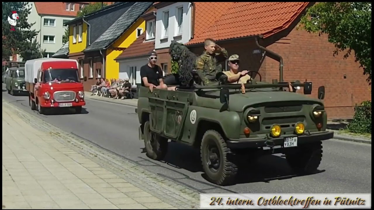 24-Ostblocktreffen 2025  in Pütnitz - Ausfahrt