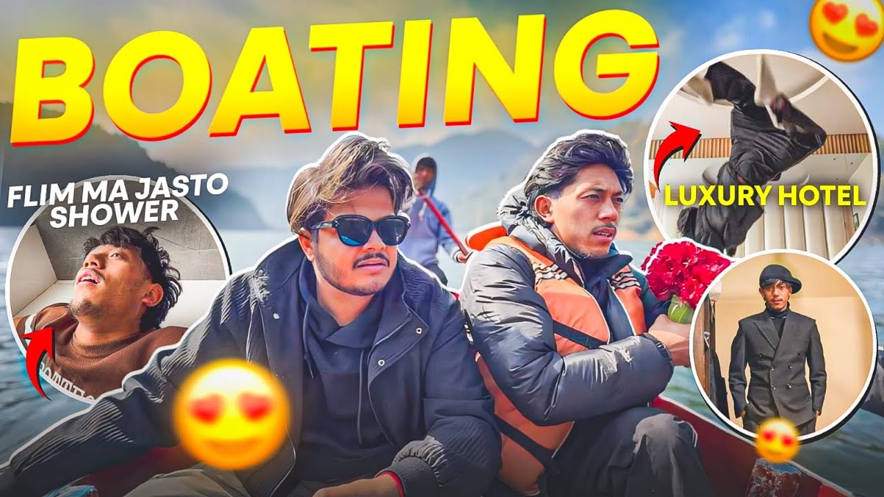 premier ko laghe hetauda bata farkidai 🌹🫶❤️//boating pani gariyo 😘❤️😋