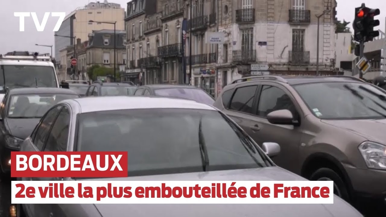 Bordeaux, deuxième ville la plus embouteillée de France
