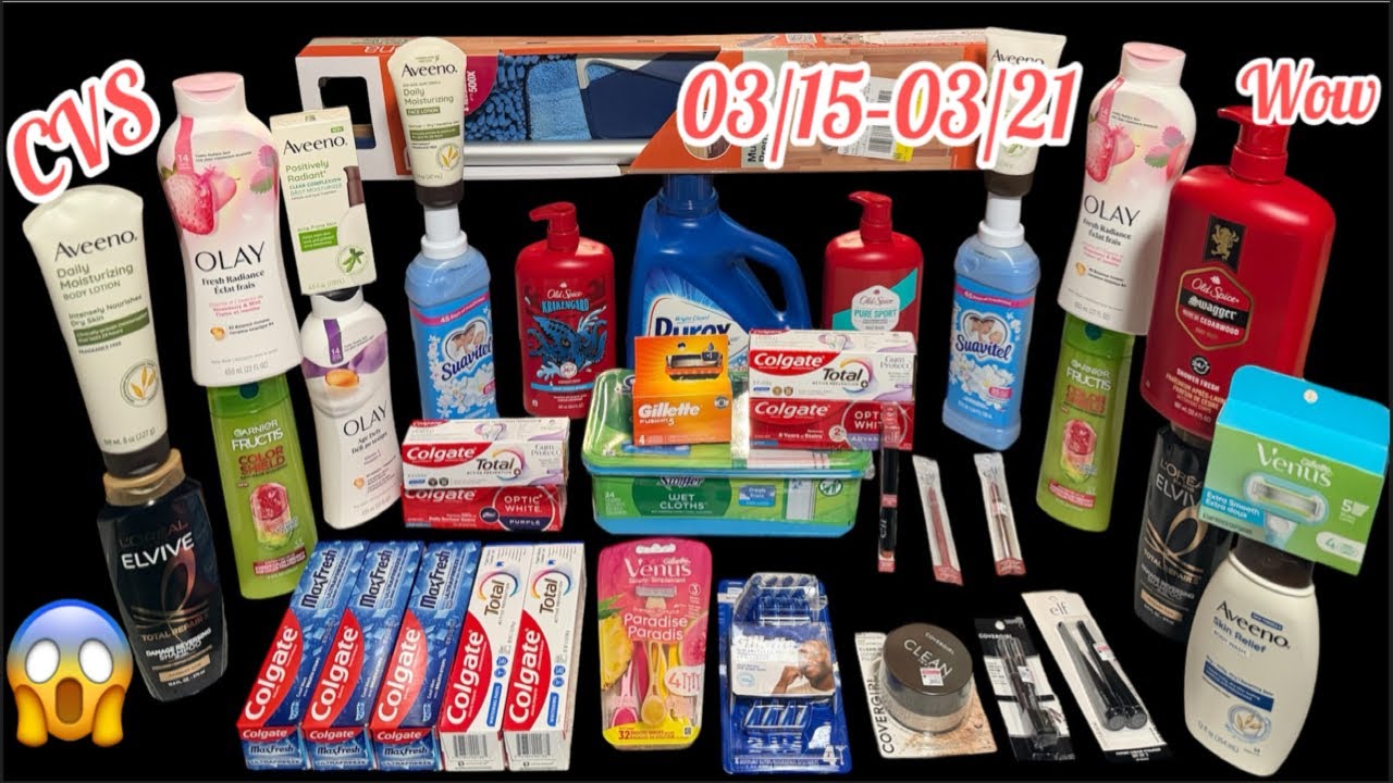 🔥🔥🔥Mi preciosa compra en❤️CVS❤️03/15–03/21🔥🔥🔥súper ofertas calientes esta semana🔥🔥🔥