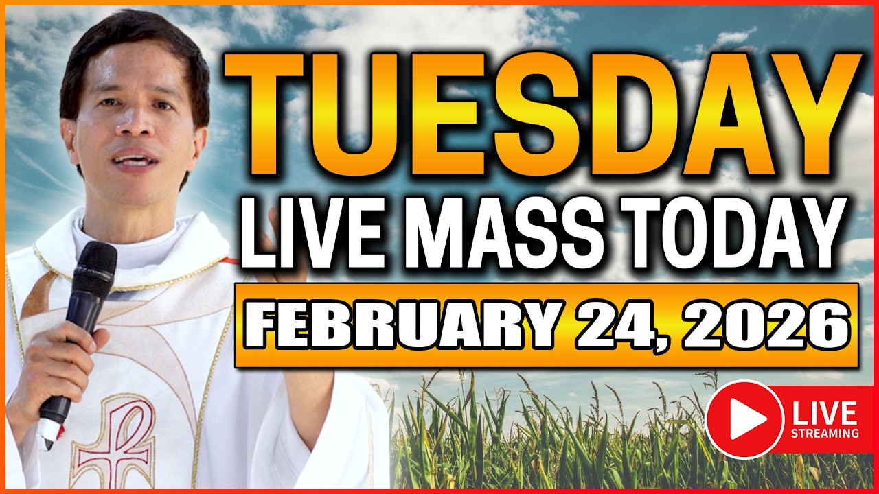 TUESDAY FILIPINO LIVE MASS TODAY II FEBRUARY 24, 2026 II FR. FIDEL ROURA