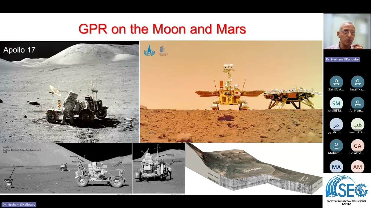 SEG Tanta | GPR in Applied Geophysics: Applications and New Trends | Prof. Hesham El-Kaliouby
