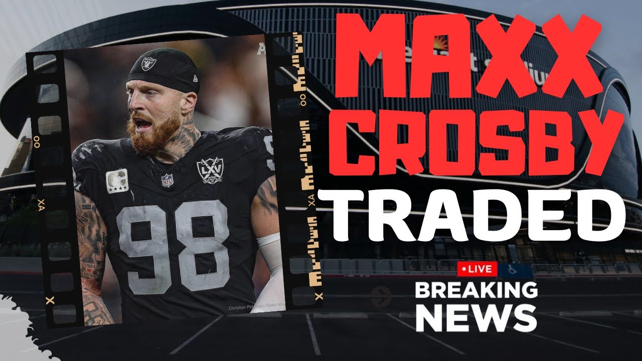 #Raiders | BREAKING NEWS 🚨 Maxx Crosby Traded To The Baltimore Ravens |