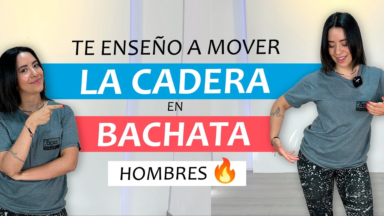 Cómo mover la cadera en BACHATA | ✅ HOMBRES 🔥