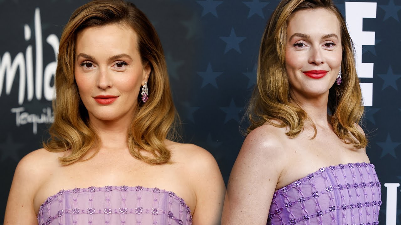 Leighton Meester at the 31st Critics Choice Awards