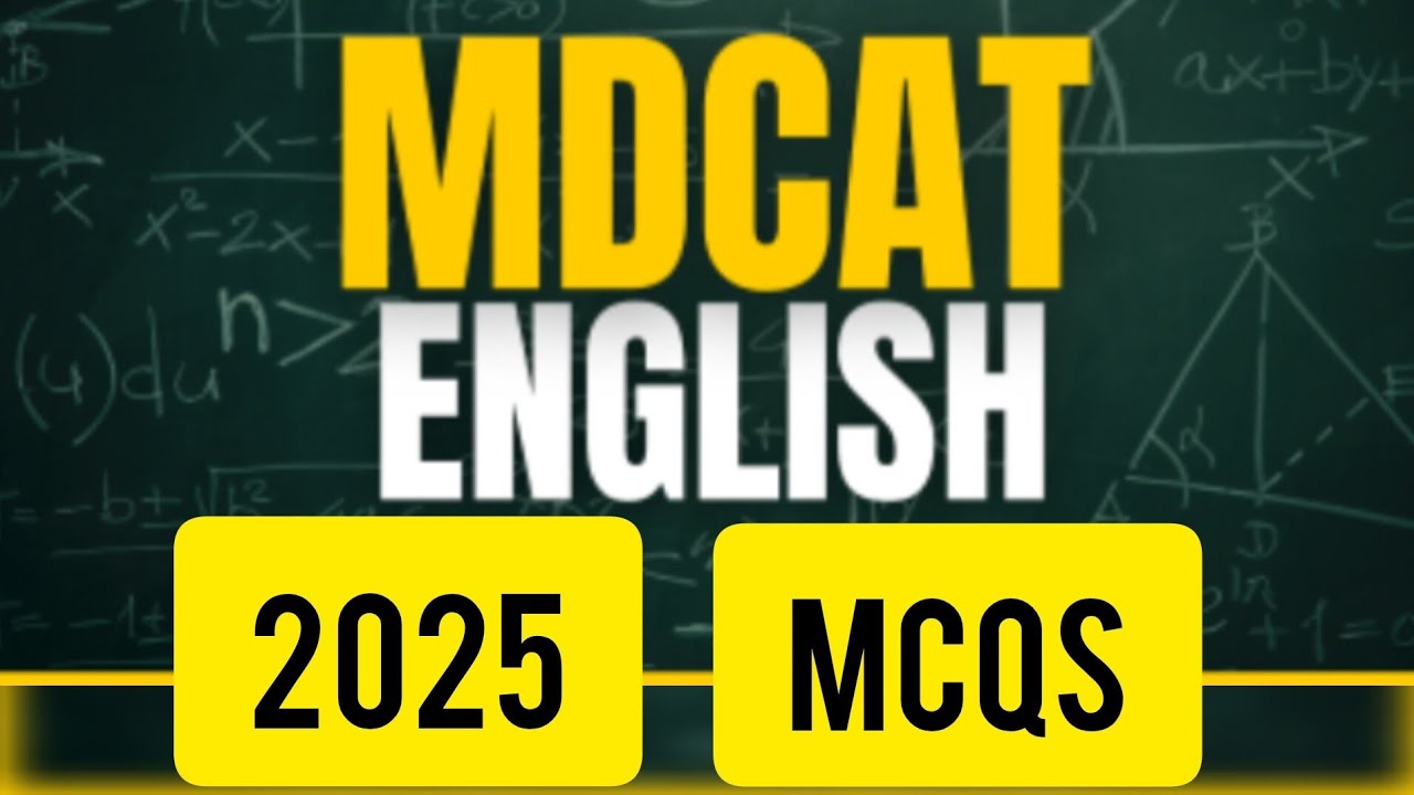 MDCAT English MCQs 2025 | Most Important Questions with Answers  || AK Star Quiz,