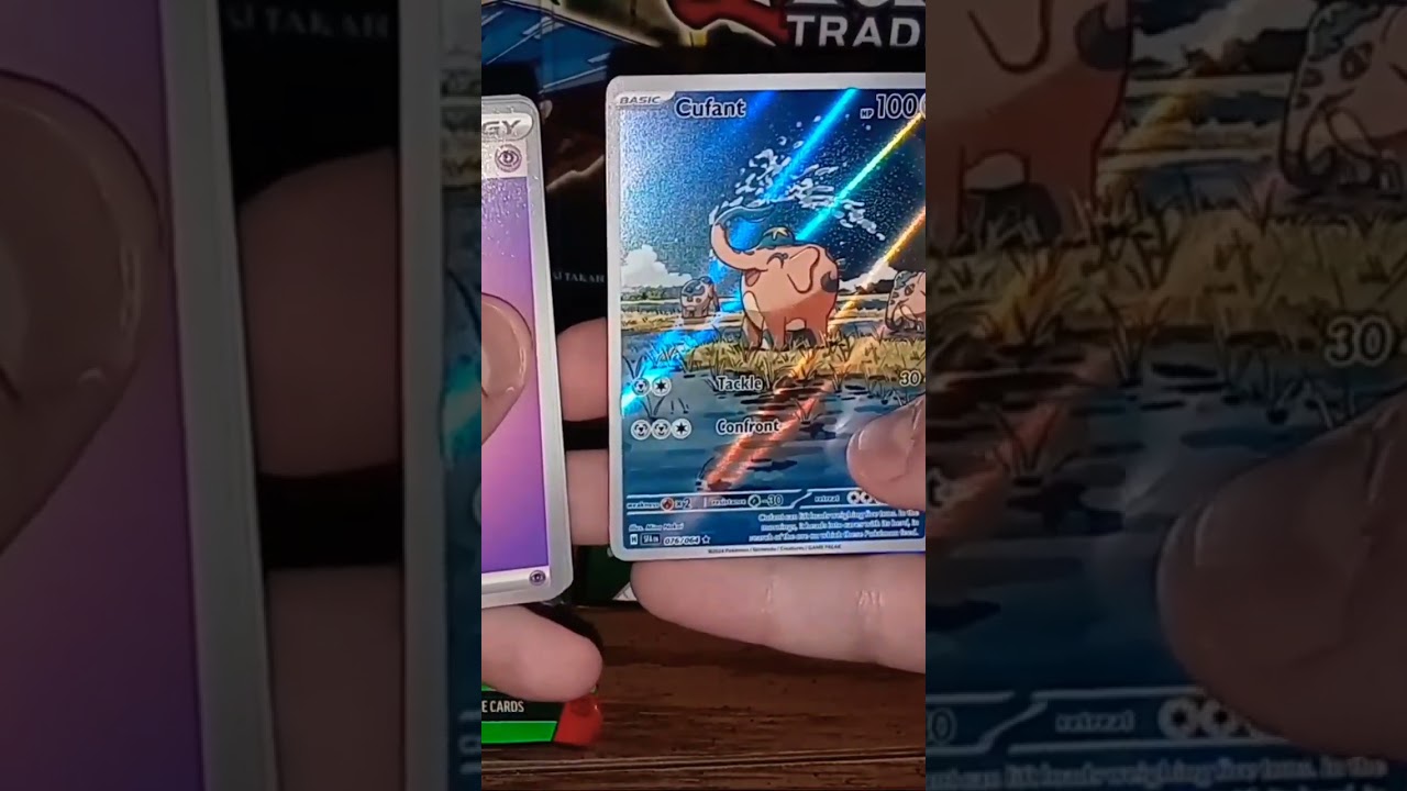 Pulling A Illustration Rare Cufant Out Of Pokemon Shrouded Fable! #pokemon #shroudedfable #pok&eacute;mon