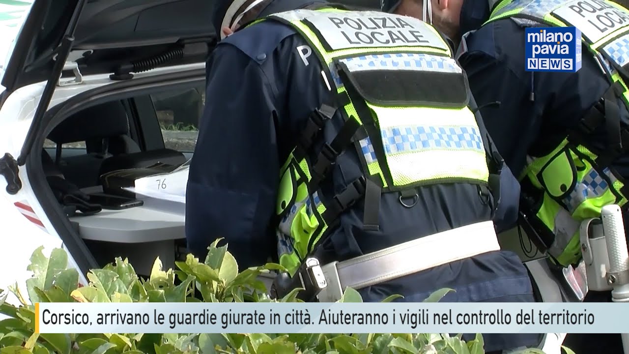 Corsico, le guardie giurate arrivano in città. Aiuteranno i vigili nel controllo del territorio