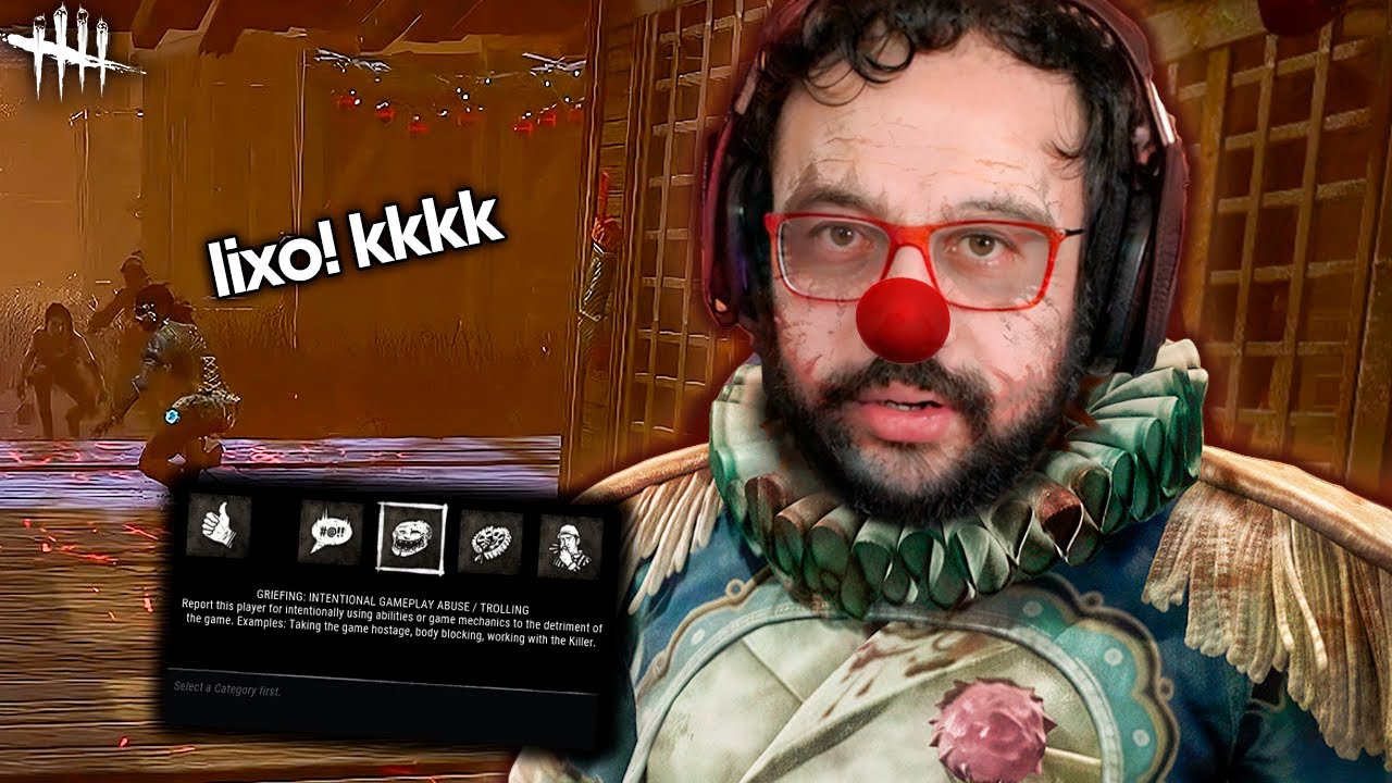 JOGUEI BONITINHO E ELA ME CHAMOU DE LIXO!!! | Dead by Daylight