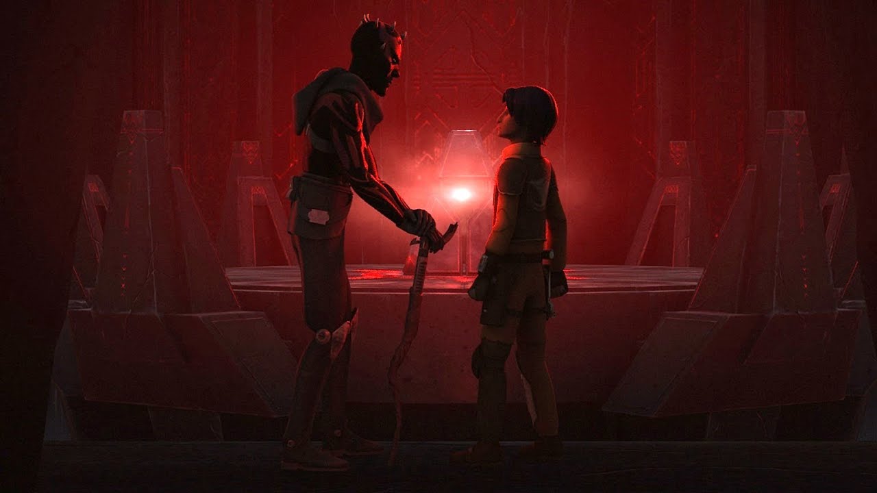 Maul Trains Ezra Bridger [4K HDR] - Star Wars: Rebels
