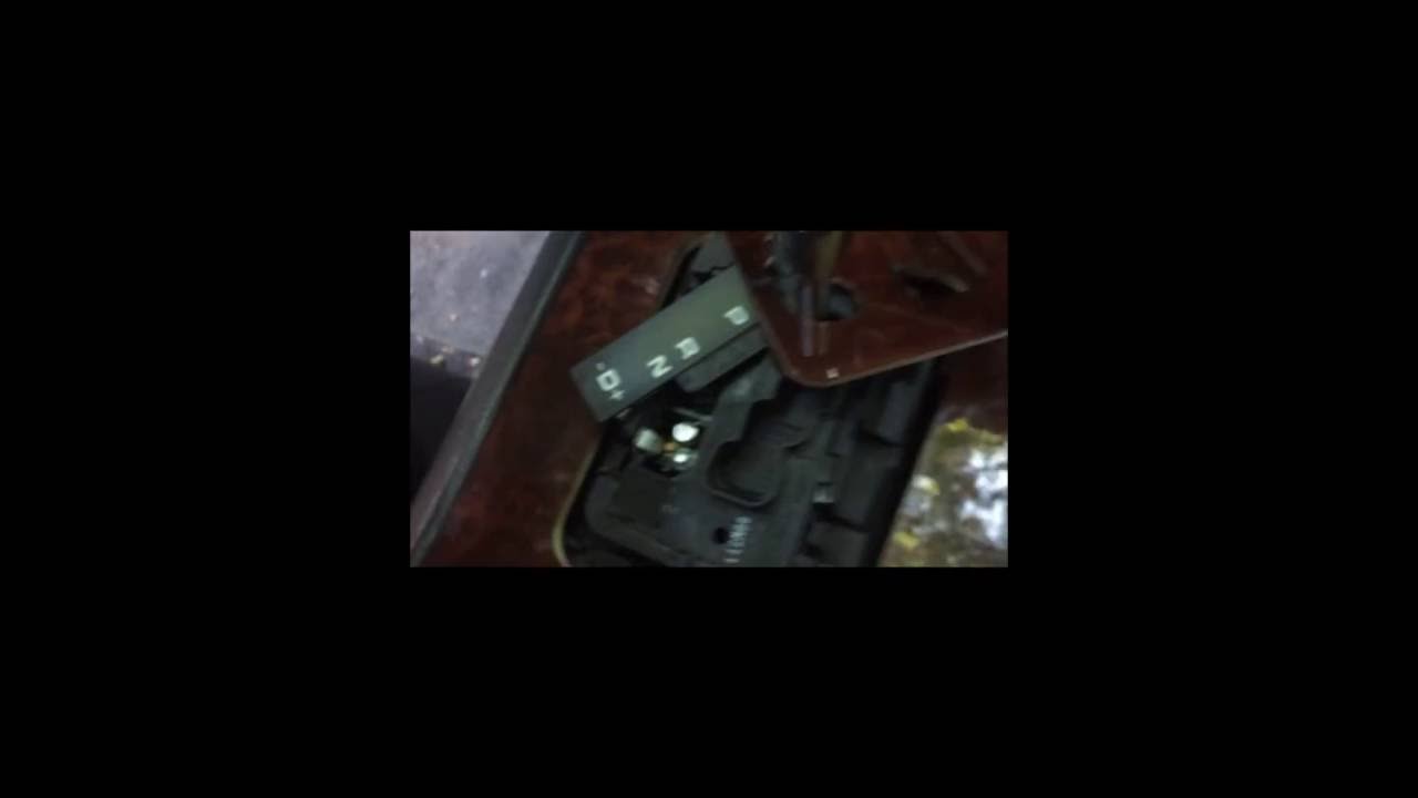 mercedes 722.6  automatic  transmission shift lock door fix