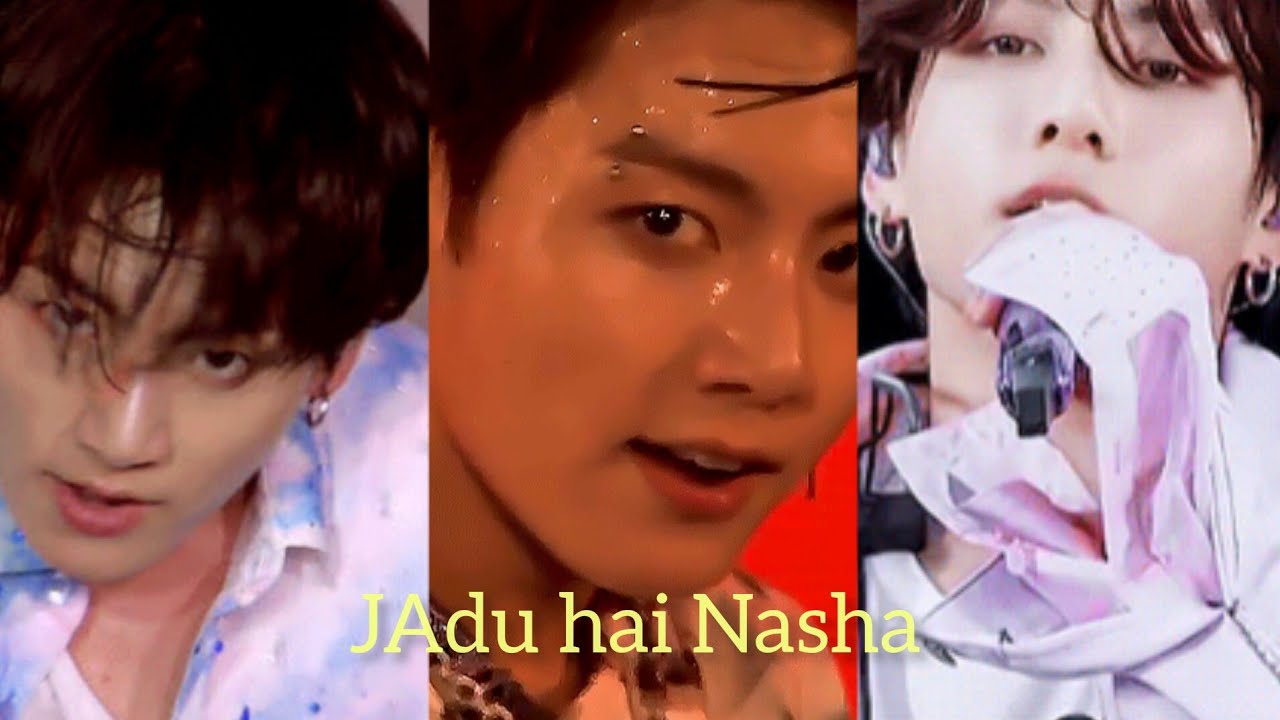 JK Version Hindi Mix Song💜🥰💝Jadu Hai Nasha Hai 💜🥰💝