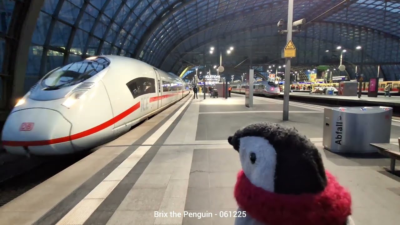 🐧 NS/DB ICE 3Neo @ 🇩🇪 Berlin Hauptbahnhof - 6 December 2025