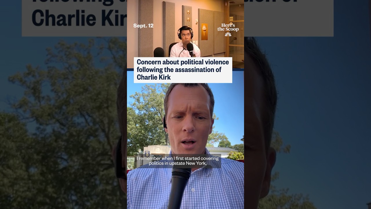 Concern about political violence following the assassination of Charlie Kirk