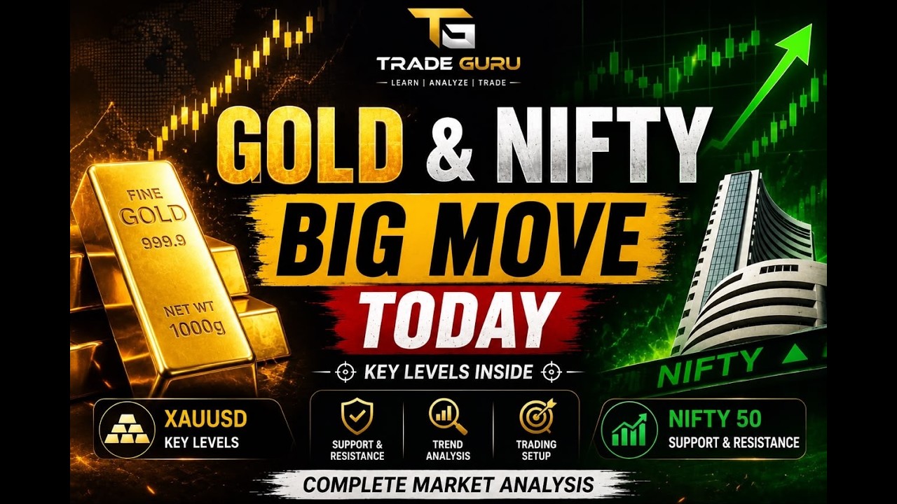 💥 Gold & Nifty Market Outlook | One Move Can Change Everything