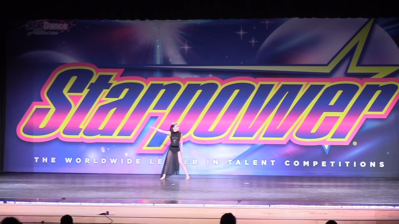 Sienna's StarPower Dance Competition Contemporary Solo - EVERYBODY WANTS TO RULE THE WORLD