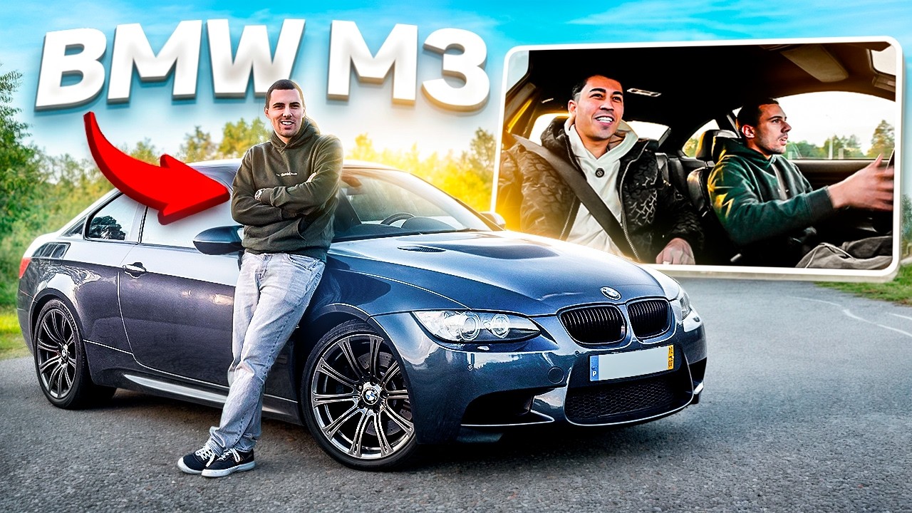 O NOVO BMW M3 DO @andregaragept ! SEMPRE A DERRETER PNEU ! | AllSpeedDrive