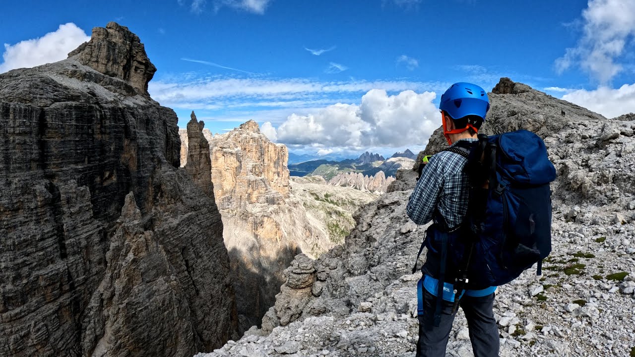Ferrata Piz da Lech - Sella group (Dolomites)