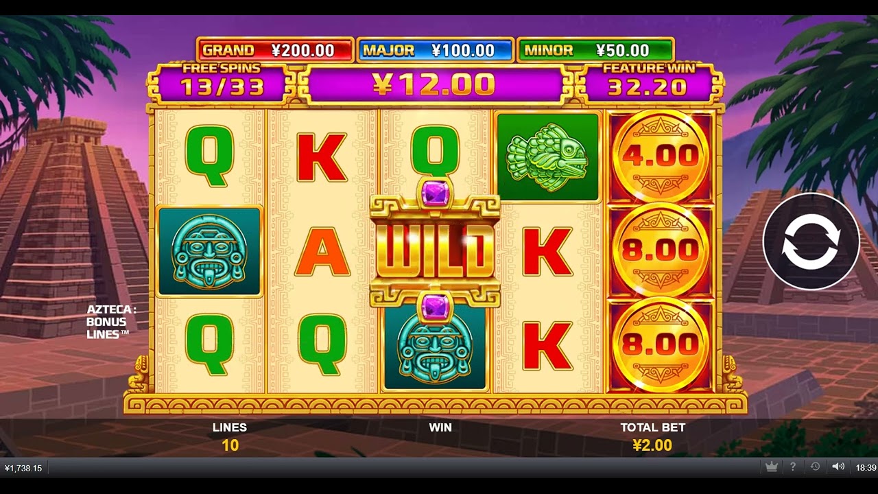 Azteca: Bonus Lines - Playtech Slot