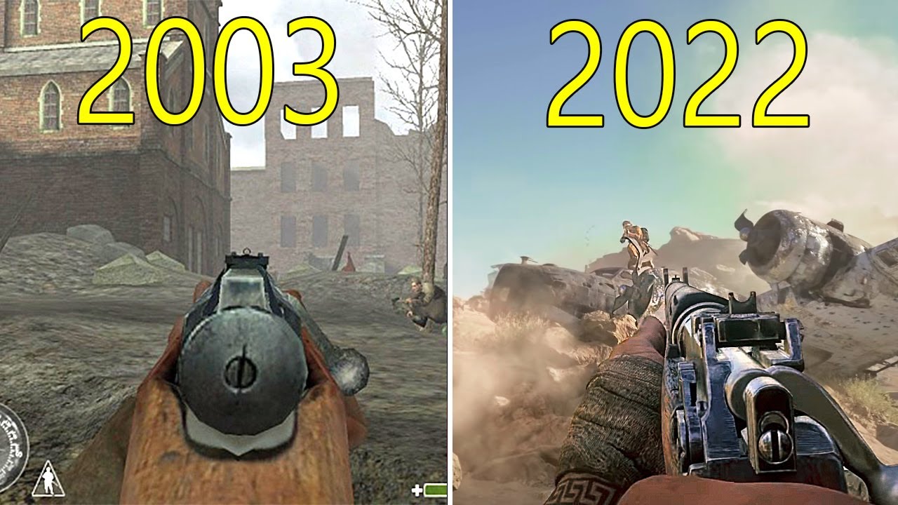 Эволюция игр Call of Duty: факты 2003–2022