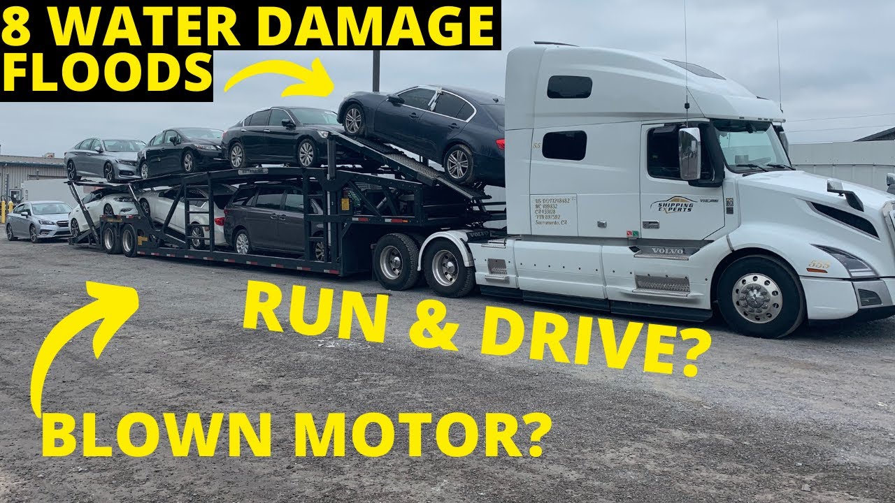 MORE WATER FLOOD CARS CAME IN, HOW DID WE DO? PART 1