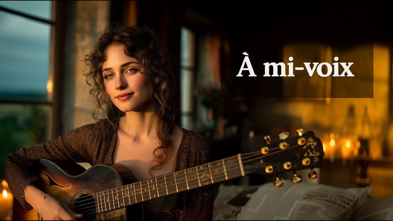 SOLÉA – À mi-voix | Chanson acoustique française (voix douce, intimité, tendresse)