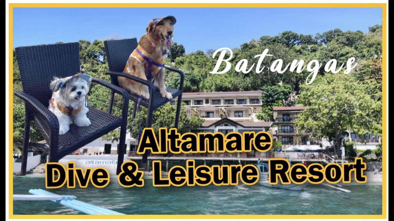 Family get away in Altamare, Batangas with Fur babies 🐶