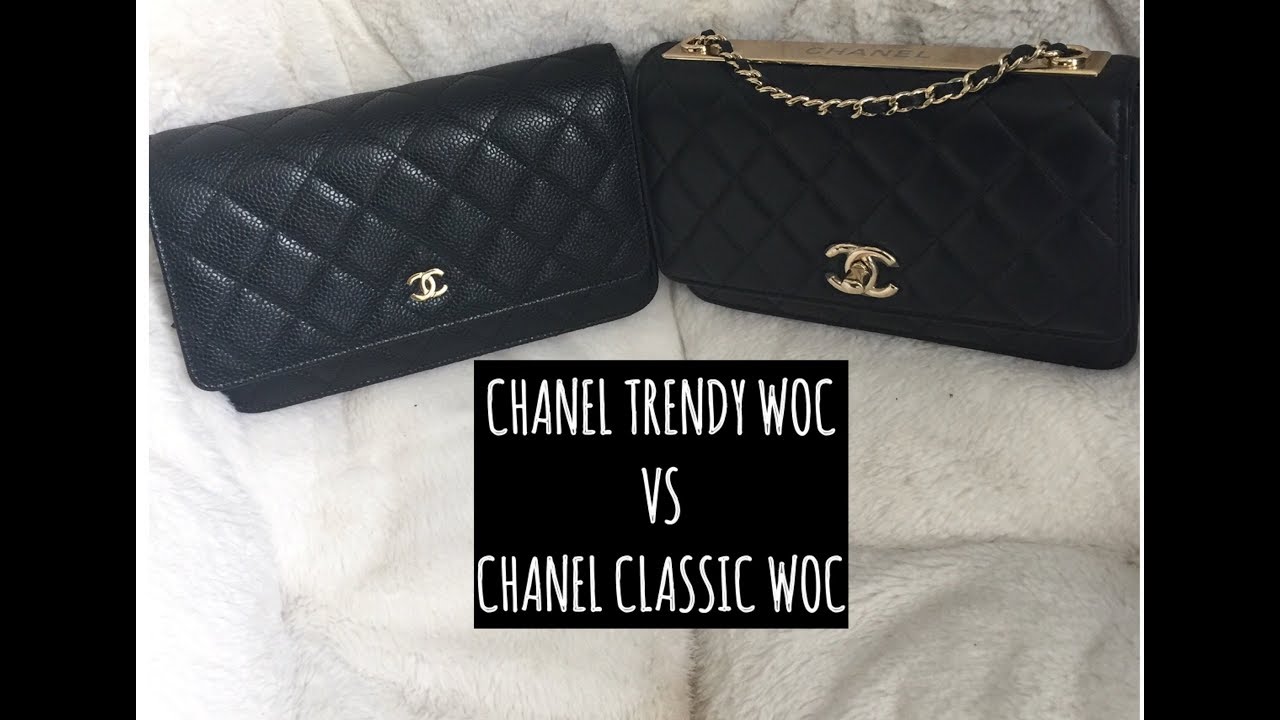 CHANEL TRENDY CC WOC VS CLASSIC WOC