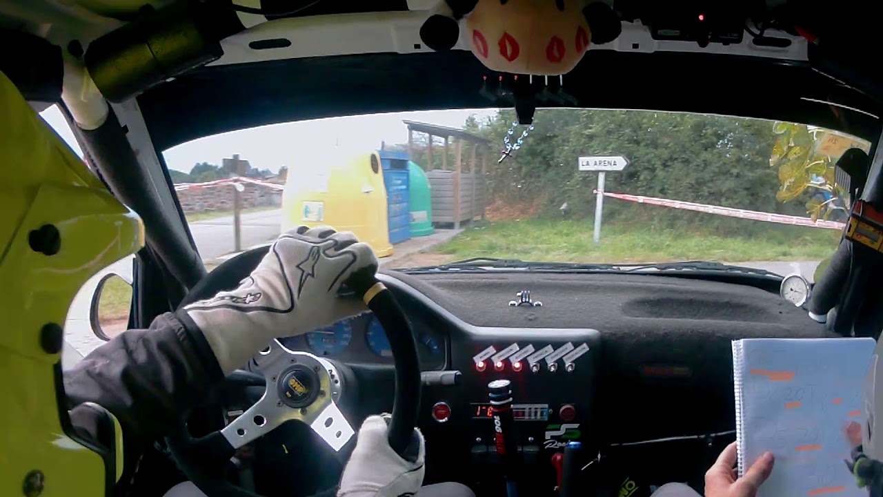 Onboard ian cuervo sergio Sánchez 106 rallye rallysprint de carreño 2019