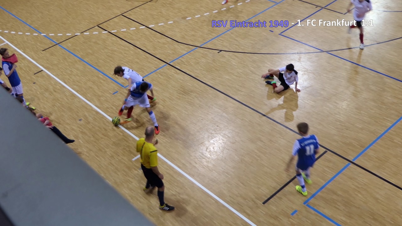 RSV Eintracht (U14) - 1. FC Frankfurt (U14) 2:4 (C-Junioren-FLB-Hallenmeisterschaft)