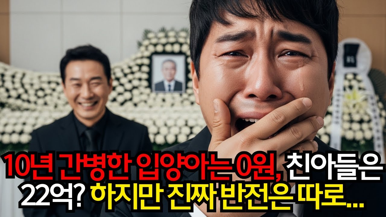 10년 간병한 입양아는 0원, 친아들은 22억? 하지만 진짜 반전은 따로 있었다