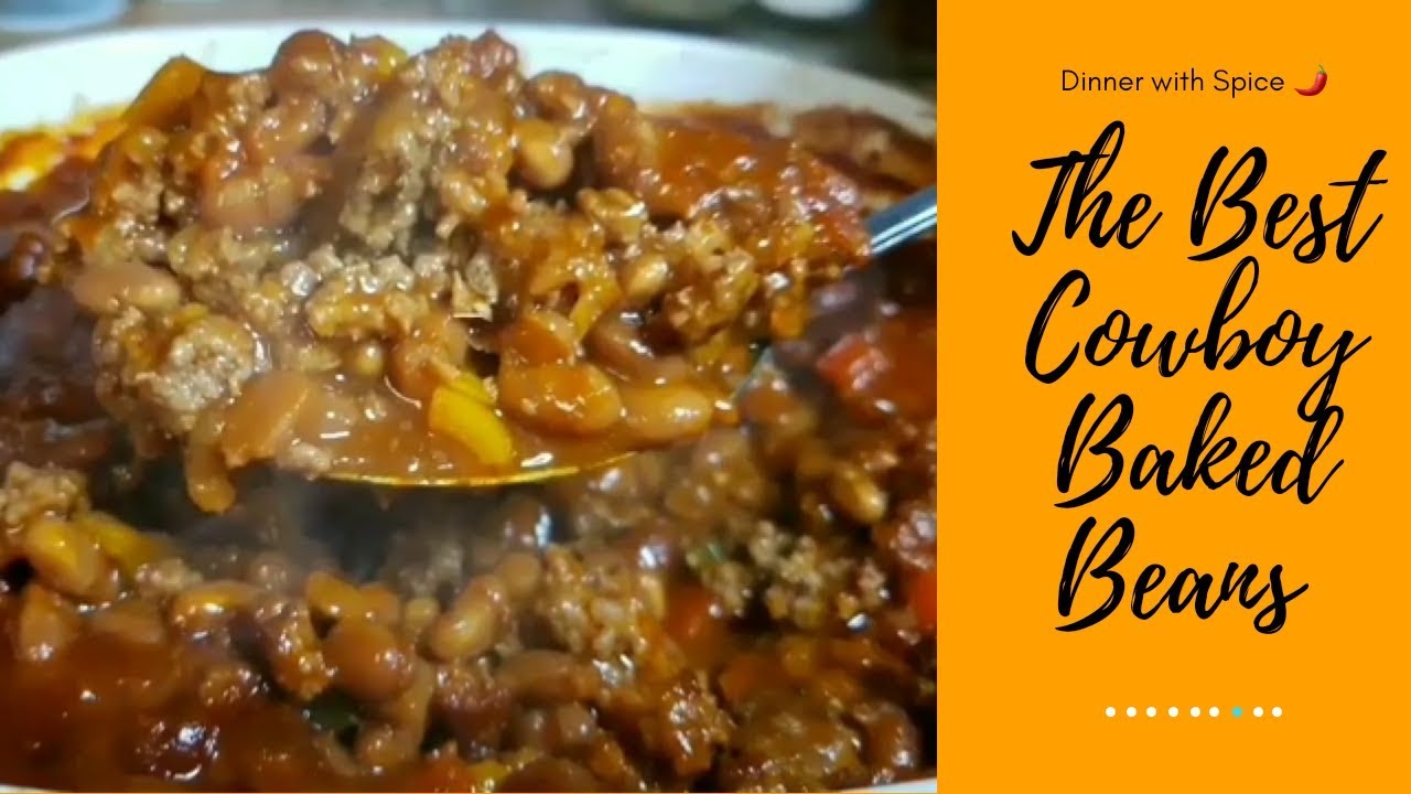 Easy Cowboy Baked Beans Recipe|The Best Cowboy Baked Beans Recipe