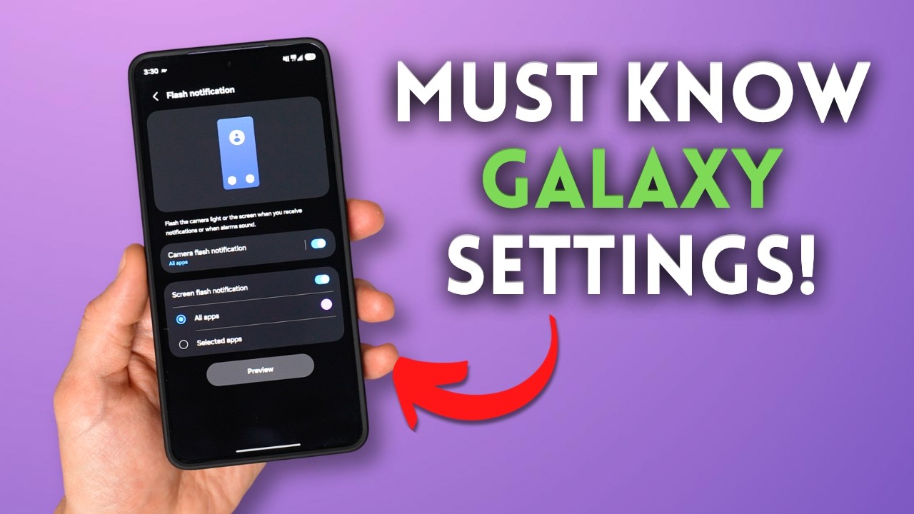 Начните использовать эти настройки Samsung Galaxy ПРЯМО СЕЙЧАС!