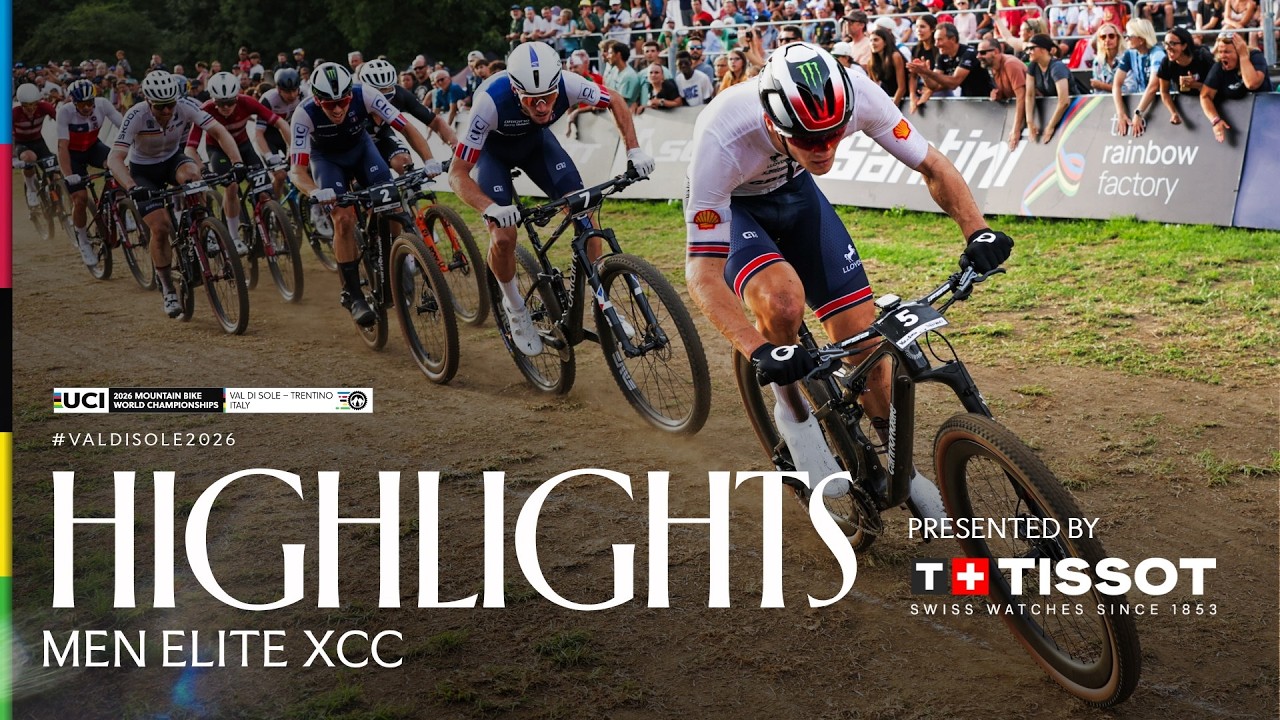 Men Elite XCC Highlights | 2026 UCI Mountain Bike World Championships | @TISSOT